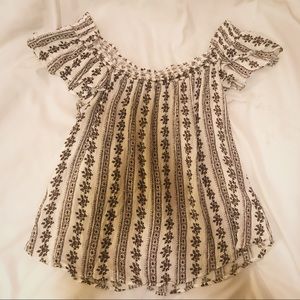 Off the shoulder top